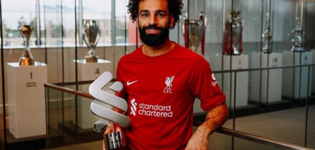 لأول مرة هذا الموسم.. صلاح لاعب الشهر في ليفربول