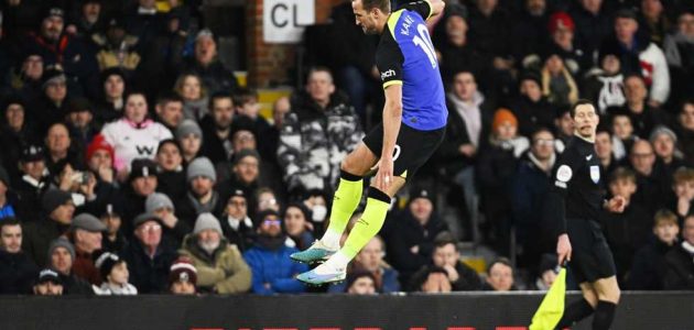 الدوري الإنجليزي – كين ينصر توتنام على فولام.. ويحقق رقما تاريخيا