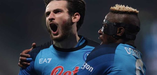 في مباراة سباليتي الـ 1000.. نابولي ينتصر على ساسولو ويوسع الفارق لـ 18 نقطة