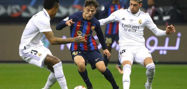 مباشر كأس ملك إسبانيا – ريال مدريد (0) – (1) برشلونة.. محاولات مستمرة